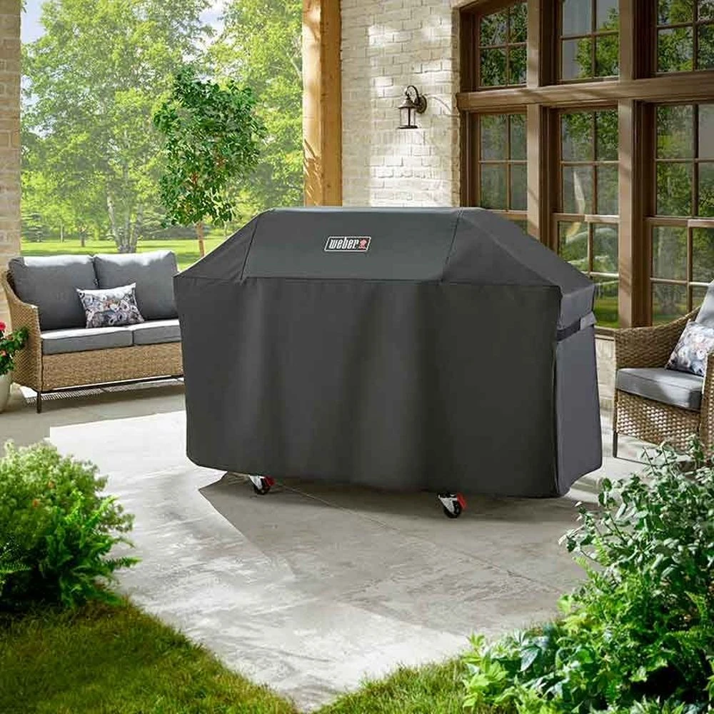 Weber Genesis 400 Series Premium Barbecue Cover - 7195 4 Weber Genesis 400 Series Premium Barbecue Cover - 7195 - Image 2