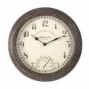 Outside In 12" Bickerton Wall Clock & Thermometer 1 Outside In 12" Bickerton Wall Clock & Thermometer -Outlet The Gardeny Store 5050642006187 3d57ad90 ebe8 4598 8a98 7449d4f6a0ab