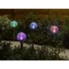 Smart Solar 35cm Crackle Globe Colour Changing Stake Lights (5 Pack) -Outlet The Gardeny Store 5050642008471 17f886eb dbbe 4a95 85ae 928a5eba4cde