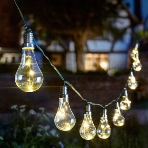 Smart Solar Eureka 10 Bulb String Lights -Outlet The Gardeny Store 5050642010542