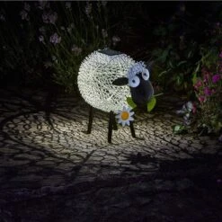 Smart Solar 26cm Dolly Sheep Silhouette -Outlet The Gardeny Store 5050642012089 4