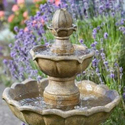 Smart Solar 98cm 3-Tier Kingsbury Solar Water Feature -Outlet The Gardeny Store 5050642013253 3