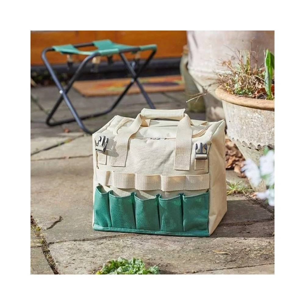 Smart Garden Portable Folding Garden Seat With Tool Pockets 6 Smart Garden Portable Folding Garden Seat With Tool Pockets - Image 4