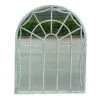 Ascalon 90cm Cream Arch Outdoor/Indoor Mirror -Outlet The Gardeny Store 5055050247375