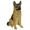Vivid Arts 55cm Sitting Alsatian Dog - XRL-GSHE-A -Outlet The Gardeny Store 5055195022479
