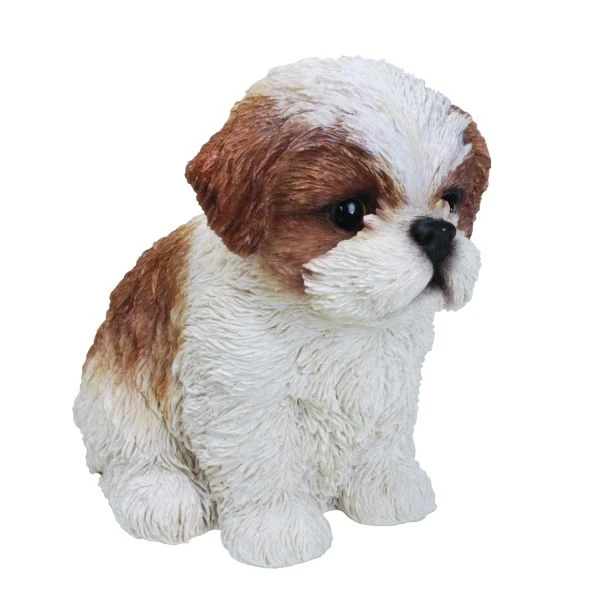 Vivid Arts 17cm Brown Shih-Tzu Puppy Pet Pals - PP-STZU 3 Vivid Arts 17cm Brown Shih-Tzu Puppy Pet Pals - PP-STZU