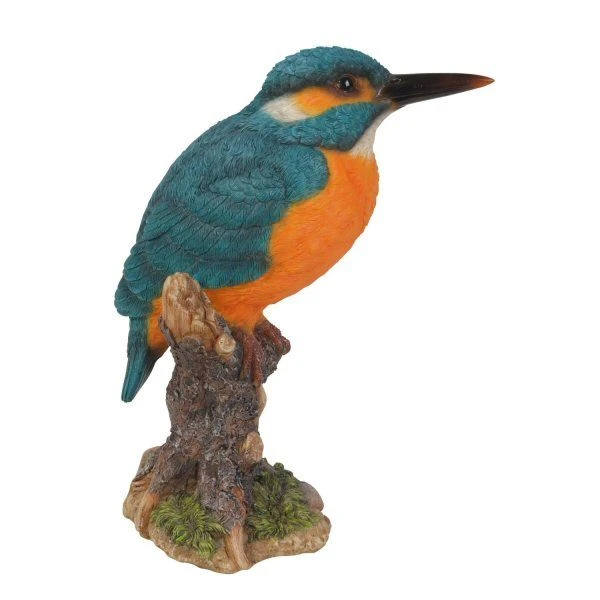 Vivid Arts 18cm Kingfisher On Stump - XRL-KFSH-F 3 Vivid Arts 18cm Kingfisher On Stump - XRL-KFSH-F