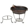 Kadai 80cm Recycled Firebowl With High & Low Stands 2 Kadai 80cm Recycled Firebowl With High & Low Stands -Outlet The Gardeny Store 5060345970166 397e03dc bcb1 47ae a541 27cedf20796d