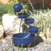 Bermuda 52cm The Ocean Cascade Solar Powered Water Feature 2 Bermuda 52cm The Ocean Cascade Solar Powered Water Feature -Outlet The Gardeny Store 5060512213133