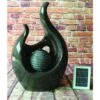 Bermuda 70cm Abstract Swan Solar Powered Water Feature -Outlet The Gardeny Store 5060512213157