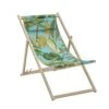 Madison 120cm Light Blue La Grave Wooden Beachchair -Outlet The Gardeny Store 8713229373511