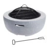 Koopman 60cm Grey Firebowl With BBQ Rack -Outlet The Gardeny Store 8719987388828 09e81213 faf9 41bd ad02 cdcbb6e4e9c4