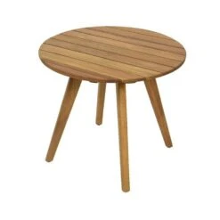Decoris 55cm Acacia Seville Outdoor Wooden Side Table