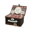 Decoris 40cm Wicker Basket Picnic Set -Outlet The Gardeny Store 8720194646045